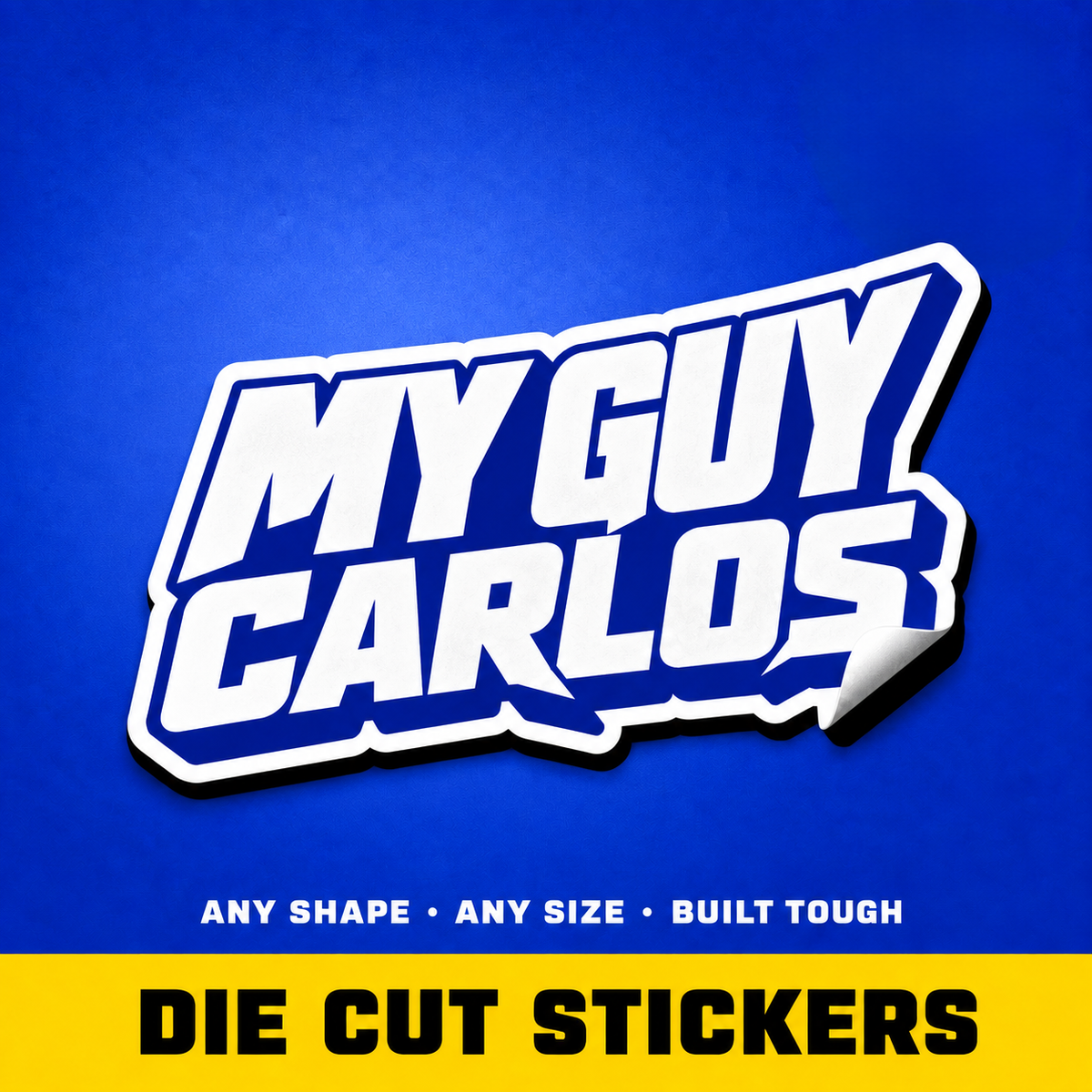 Custom Die Cut Stickers