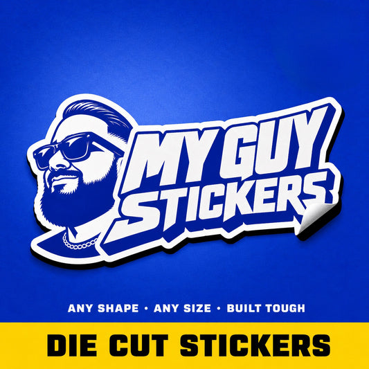 Custom Die Cut Stickers